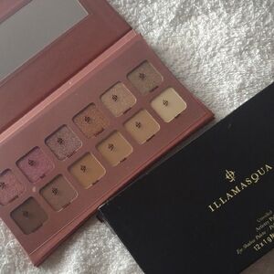 Illamasqua Cream and Brown Eyeshadow Palette